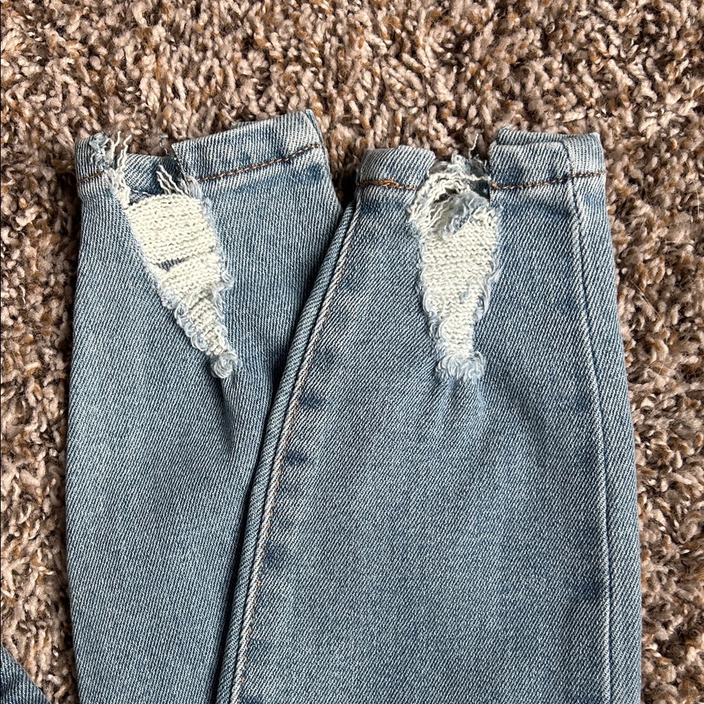 Generation Y Women's Light Blue Cropped Jeans - Picture 3 of 8